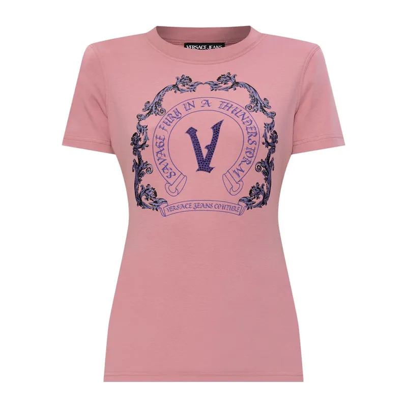 Baroque-print T-shirt