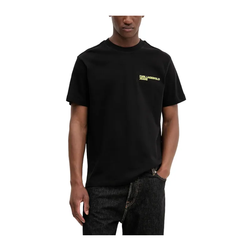T-shirt με Blurred letters