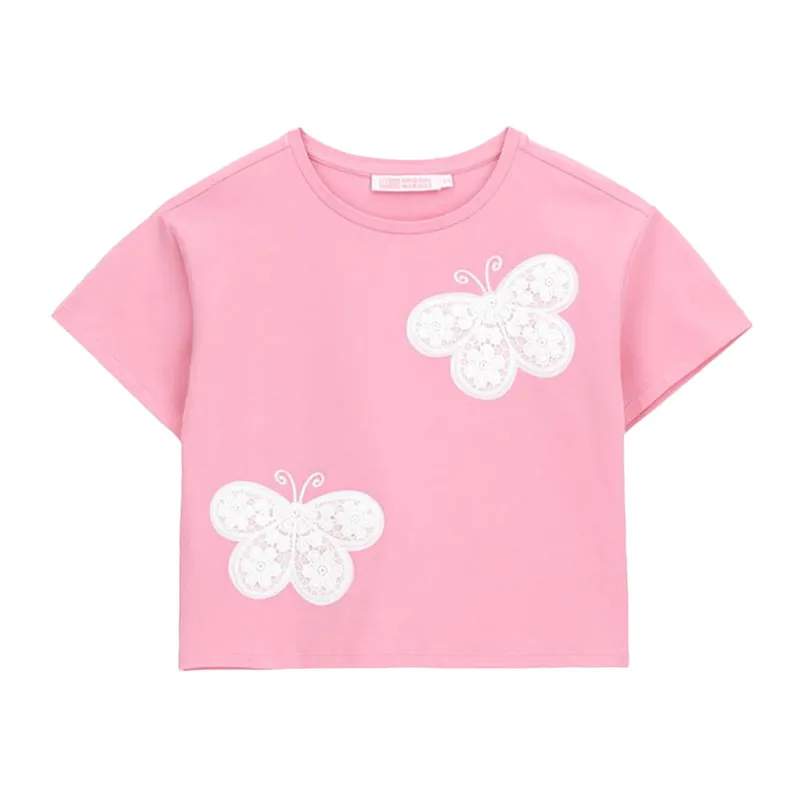 T-shirt with butterflies