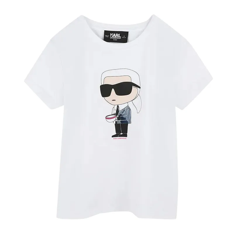 T-shirt with Ikonik Karl