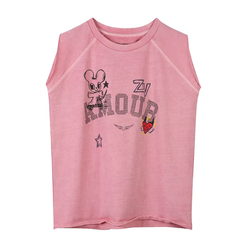 T-shirt with illustration print