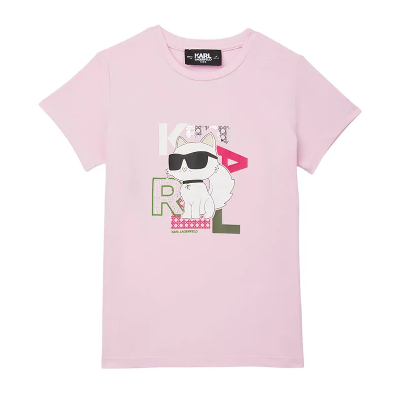 T-shirt with Karl Choupette