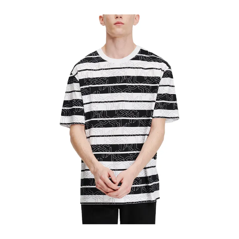 T-Shirt monogram-striped