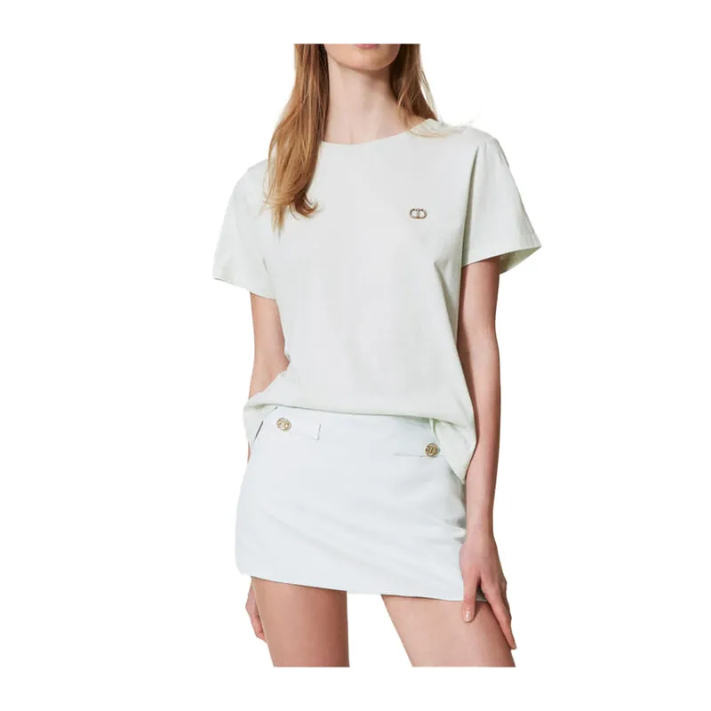 T-shirt with Oval T logo