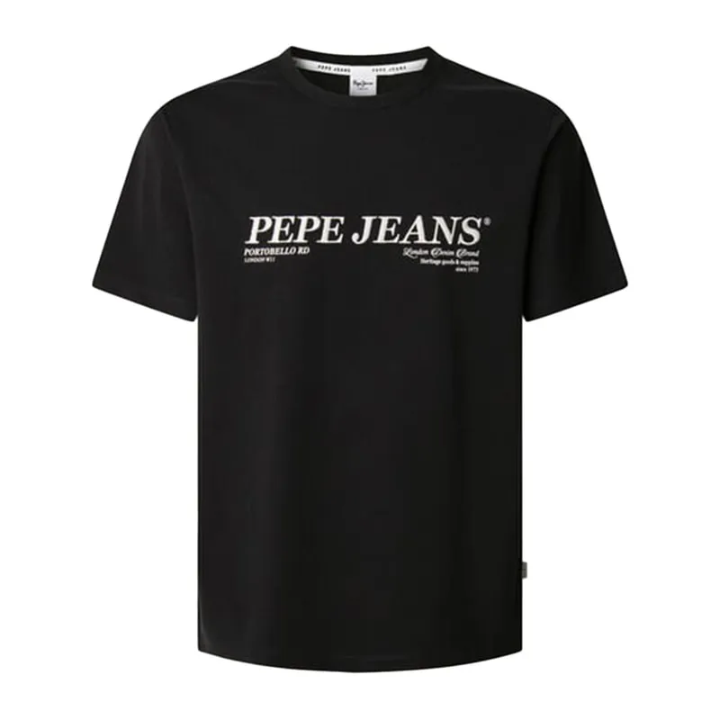 T-shirt με κεντημένο λογότυπο