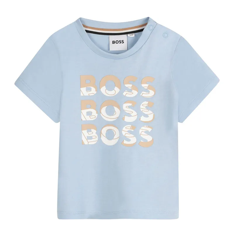Triple logo T-shirt