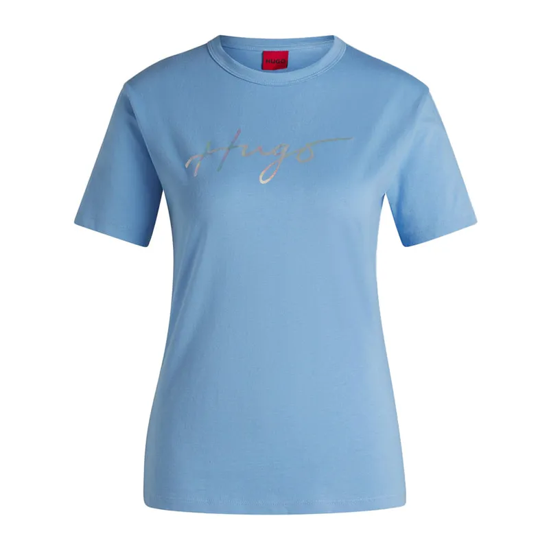 T-shirt με υπογραφή λογότυπο