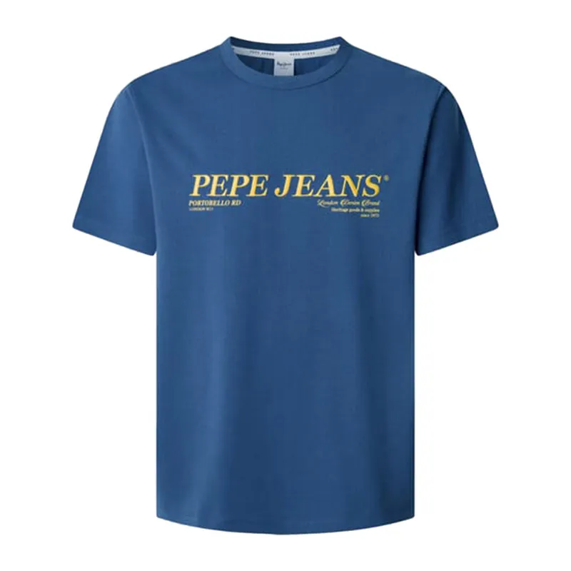 T-shirt με κεντημένο λογότυπο