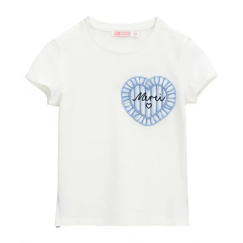 T-shirt with appliqu? design