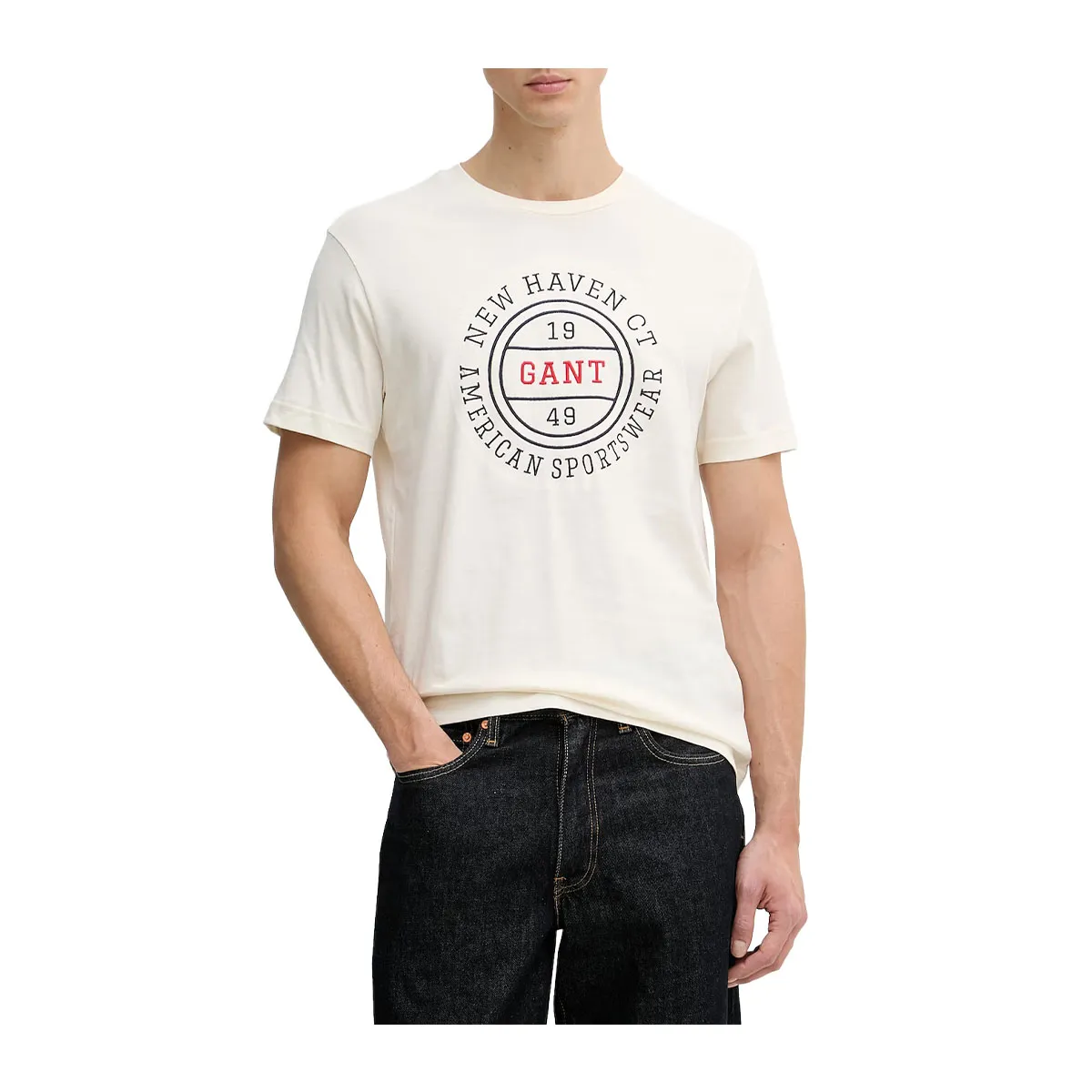 T-Shirt with pattern and logo