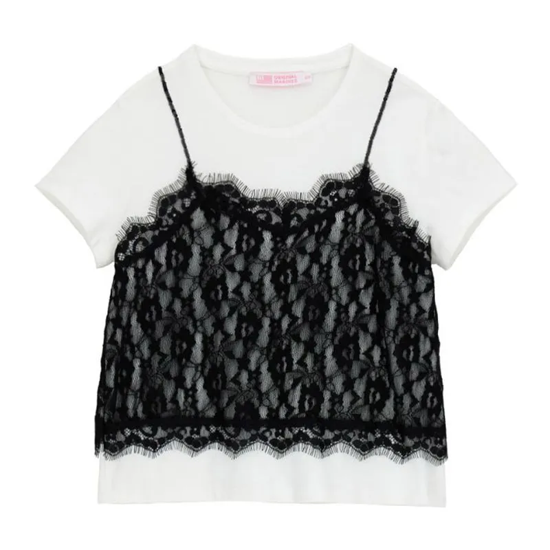 Lace T-shirt