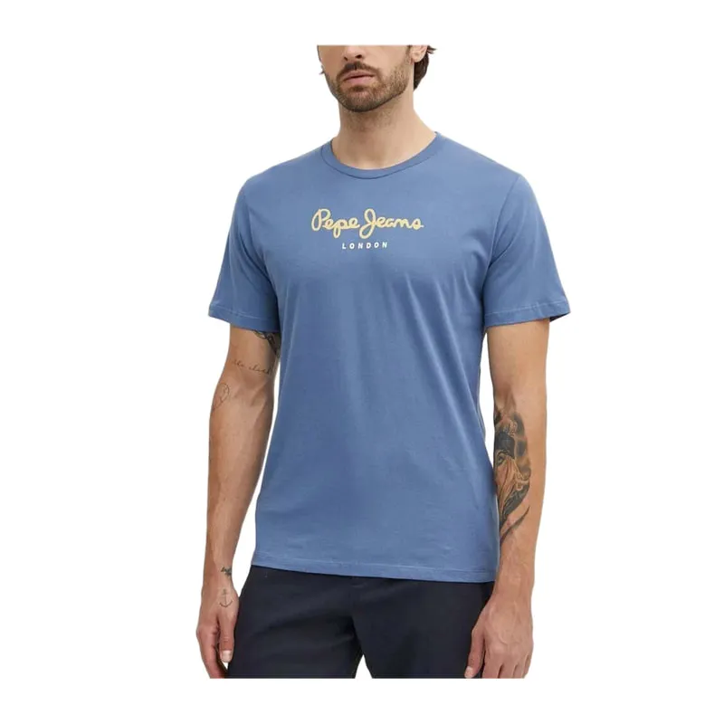 T-Shirt με λογότυπο σε χρώμα αντίθεσης