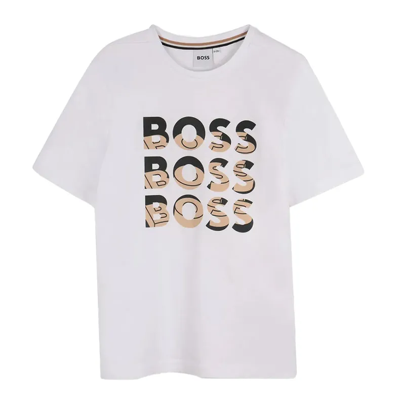 Triple logo T-shirt