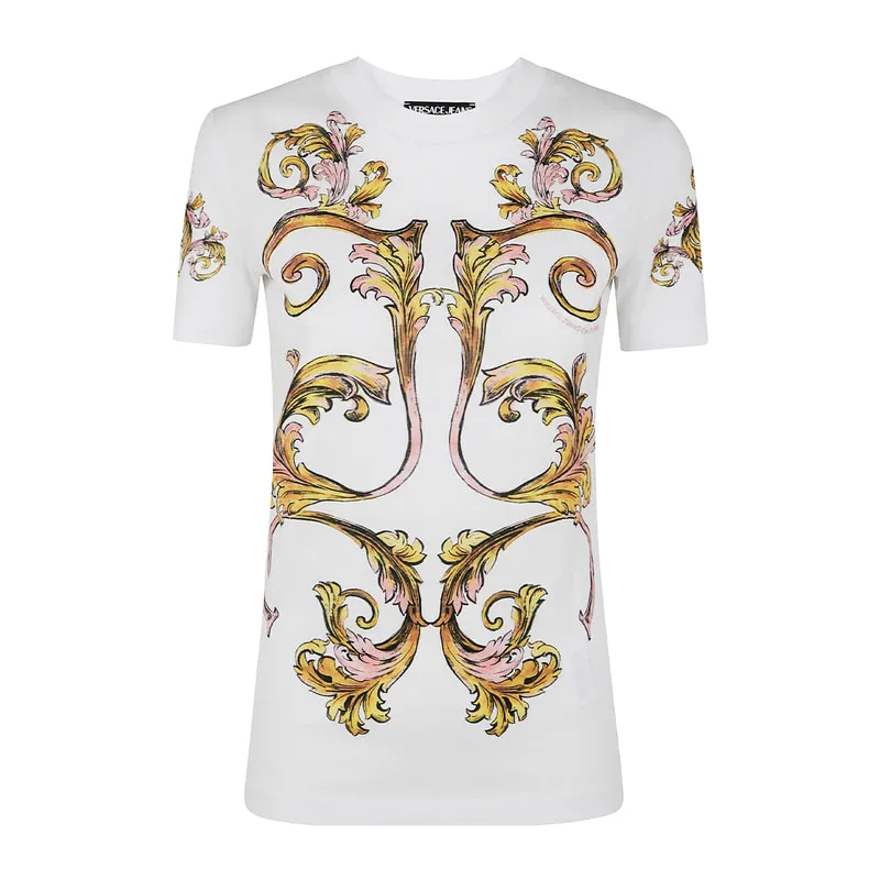 T-shirt με στάμπα μπαρόκ