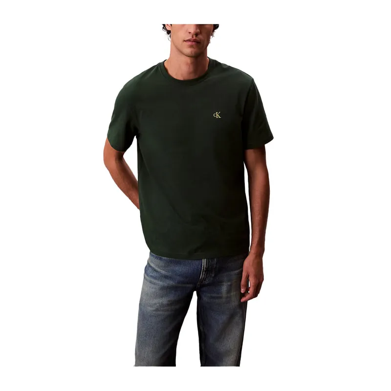 T-shirt με κεντημένο λογότυπο