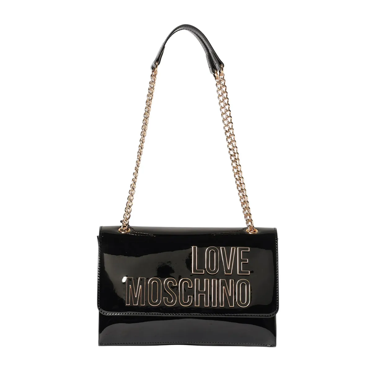 Shoulder bag with logo