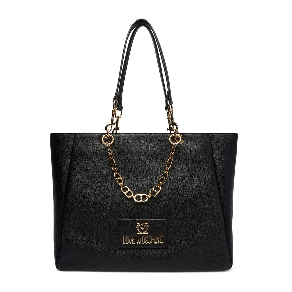 Shoulder bag with logo