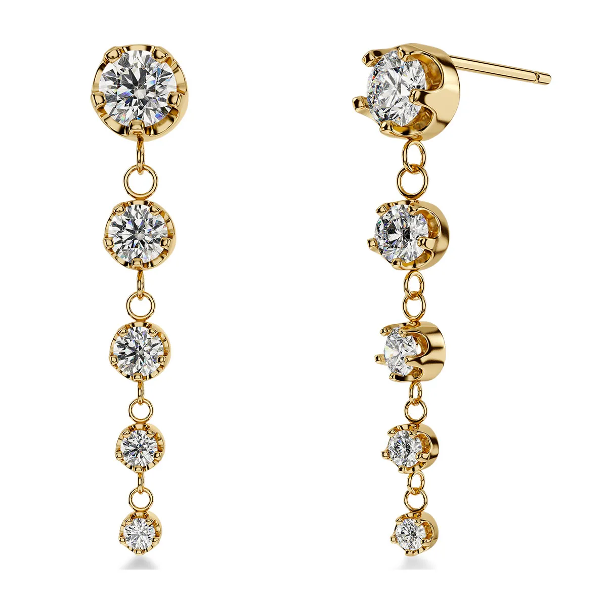 Teeny earrings for women