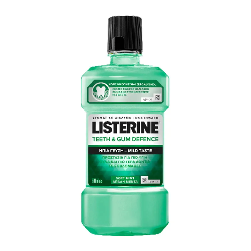 Teeth & Gum Defence Mild Taste Mouthwash