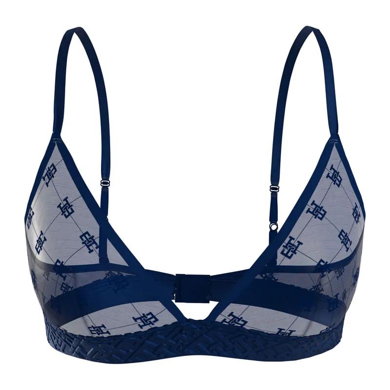 TH Monogram unlined lace triangle bra