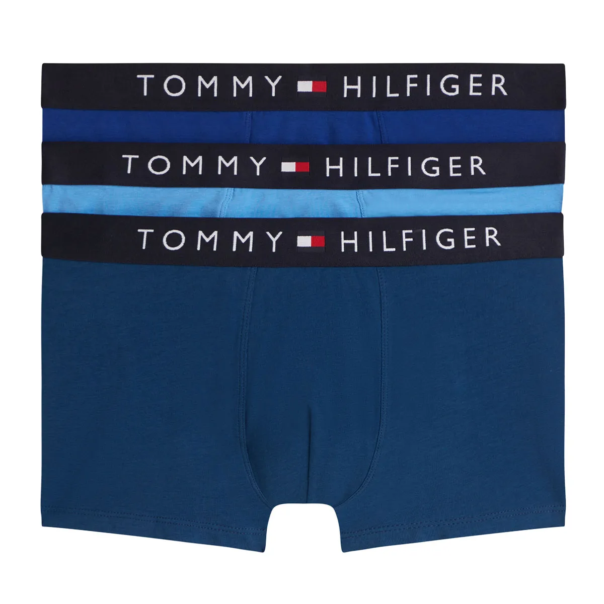 Original logo waistband trunks 3 pack