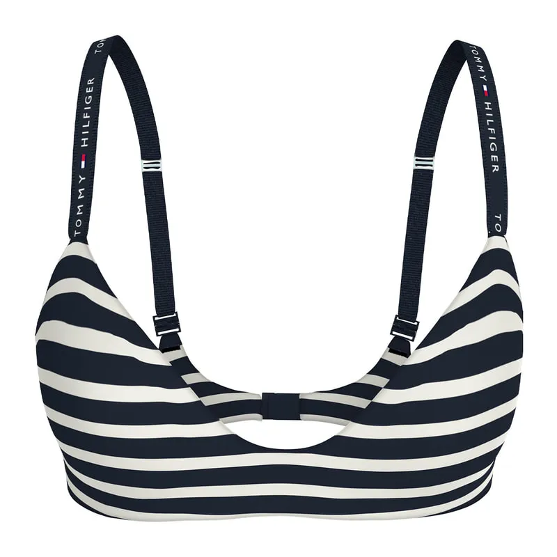 TH Original ριγέ σουτιέν τριγωνάκι