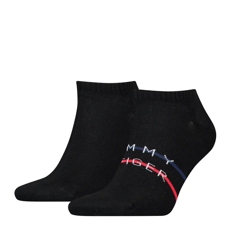 TH Stripe sneaker socks 2 pack