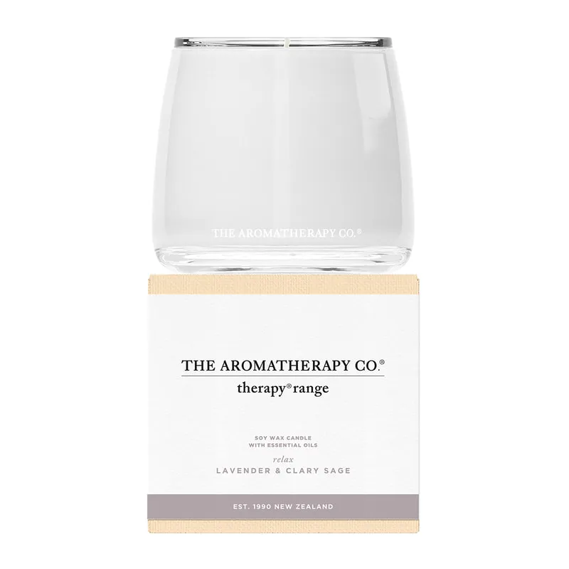 Therapy Candle Relax Lavender & Clary Sage