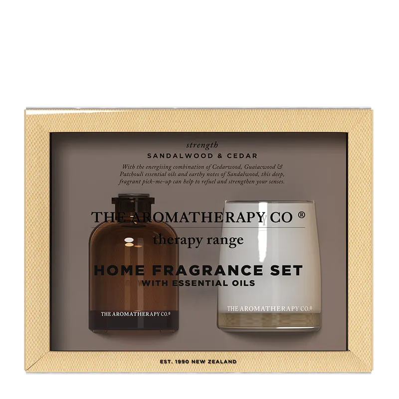 Therapy Sandalwood Diffuser & Candle Set