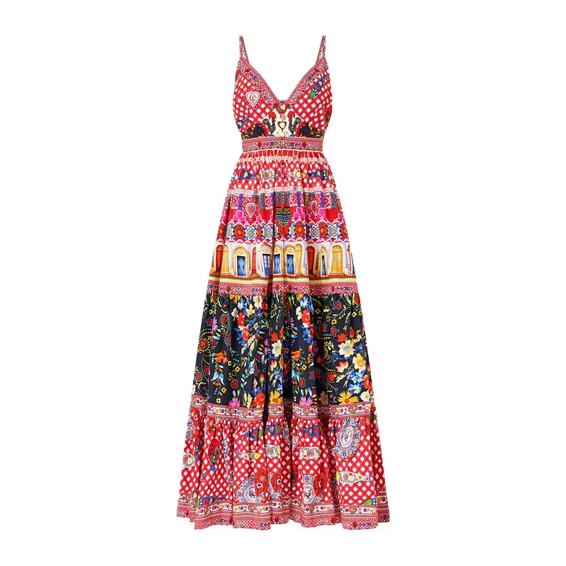Tiered bodice dress Folk fabulous