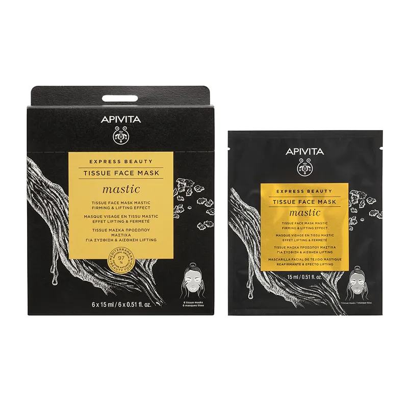 Tissue Face Mask Mastic Firming & Lifting Effect