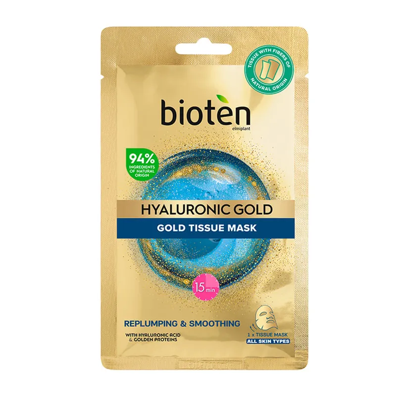 Tissue Mask Hyaluronic Gold