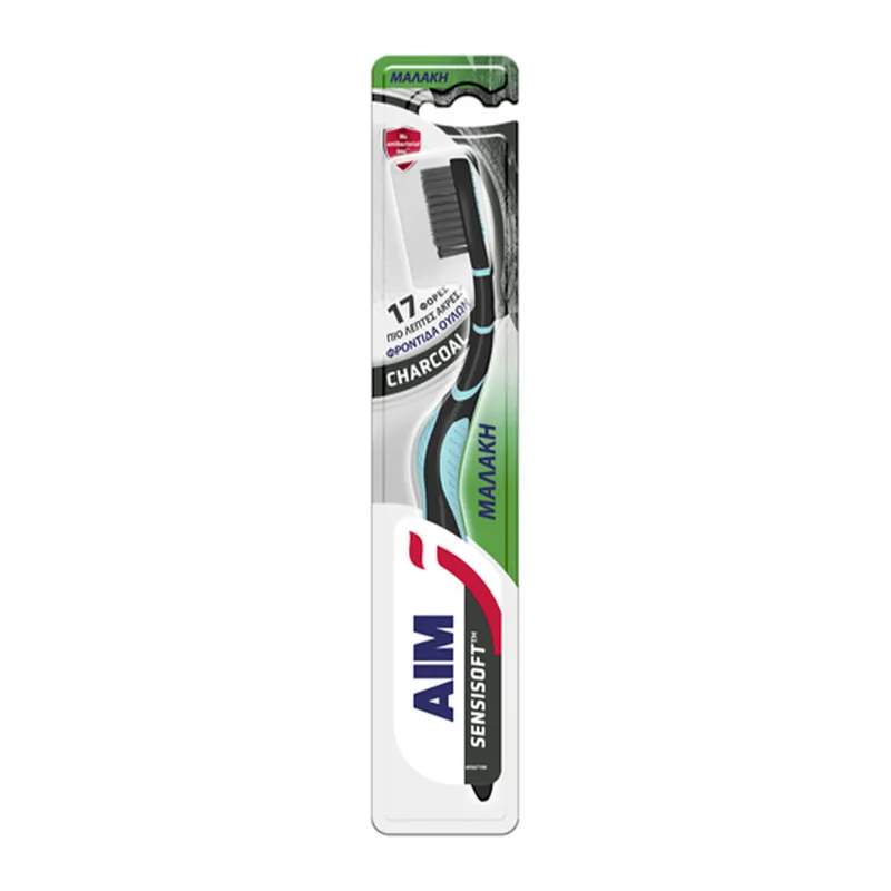 Toothbrush SensiSoft Charcoal Soft