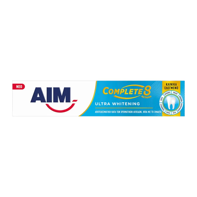Toothpaste Complete 8 Actions Ultra White