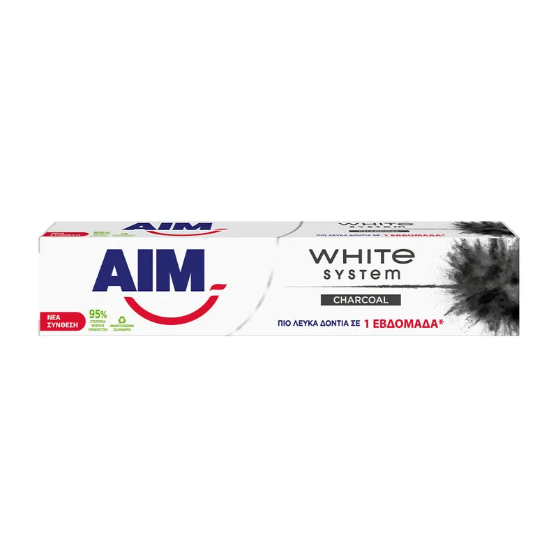 Toothpaste White System Charcoal