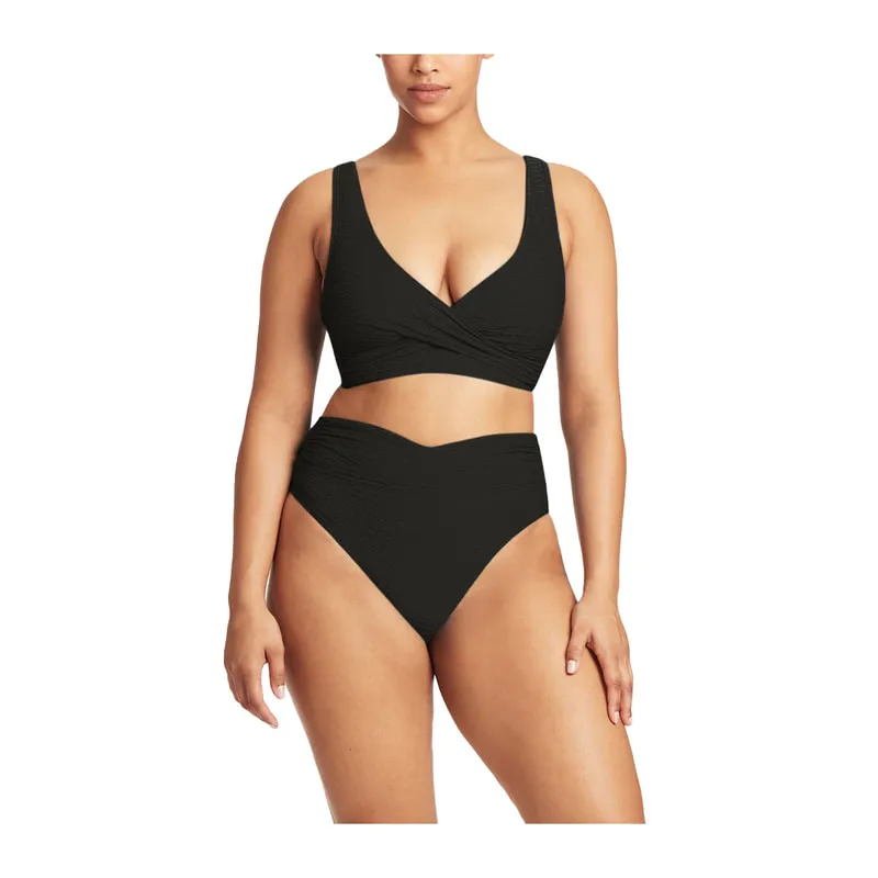 Bikini Top Honeycomb Cross Front Multifit Black