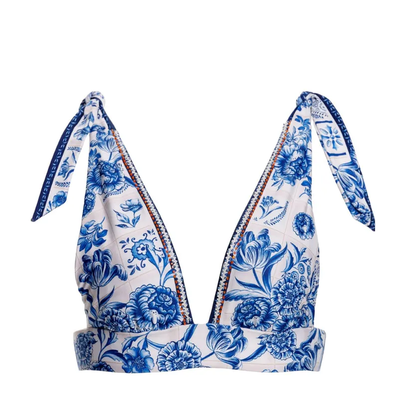 Μπικίνι Top Laurie Azure
