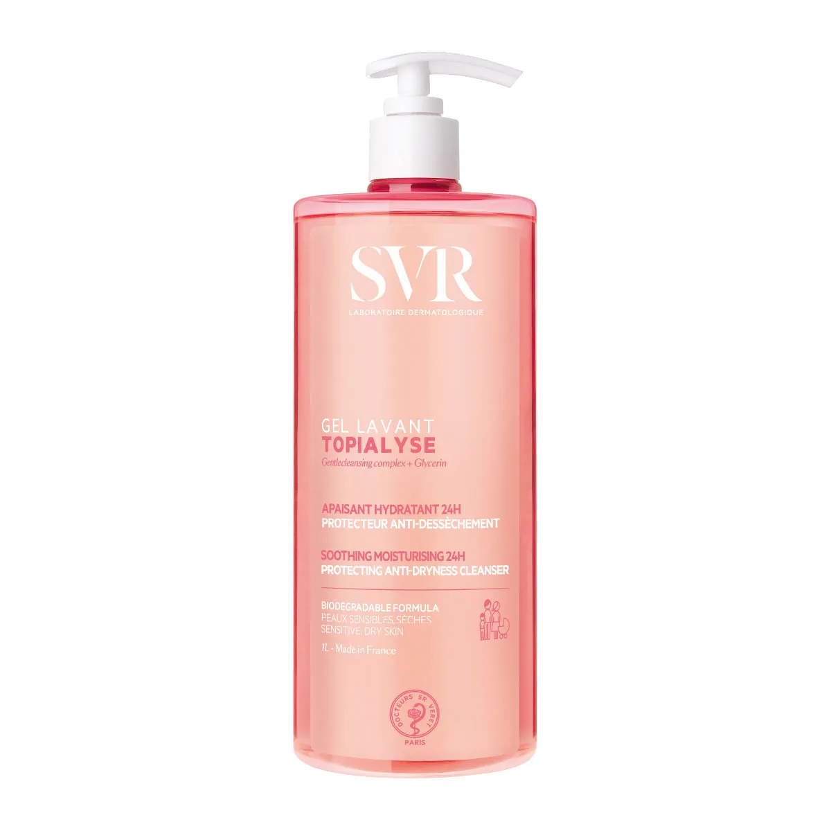 Topialyse Gel Lavant Protecting Anti-Dryness Cleanser