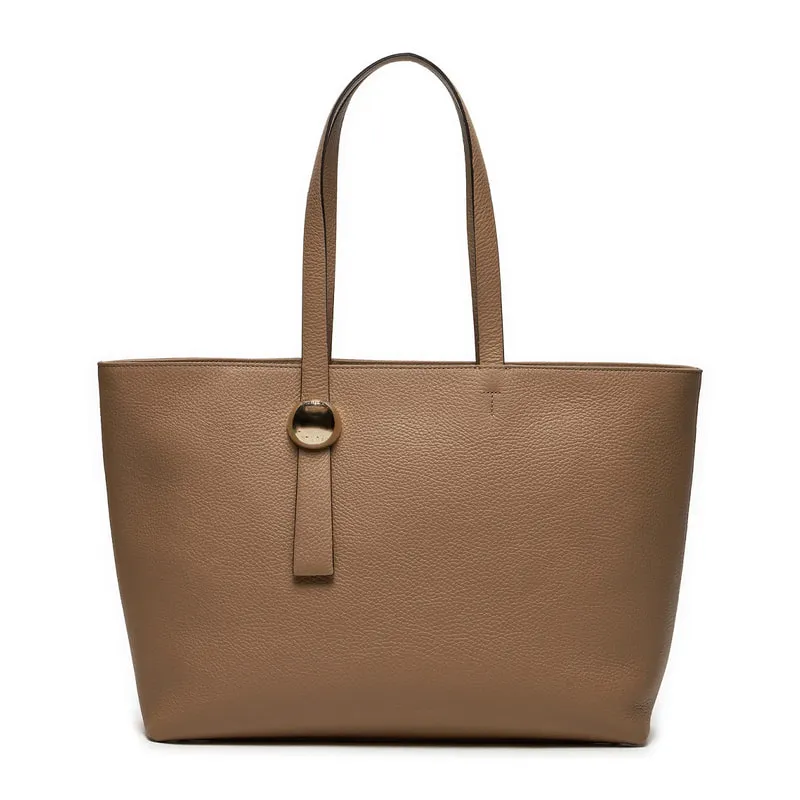 Womens leather tote bag