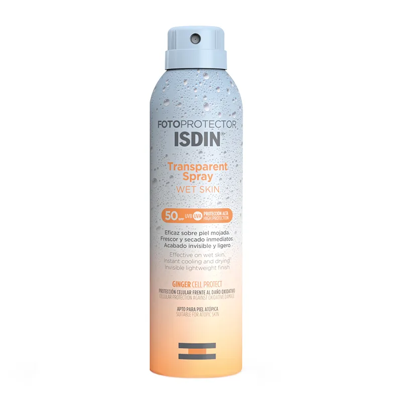 Fotoprotector Transparent Spray Wet Skin SPF50