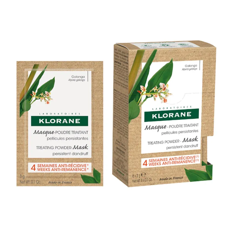 Treatment Mask for Oily and Dry Dandruff with Galanga