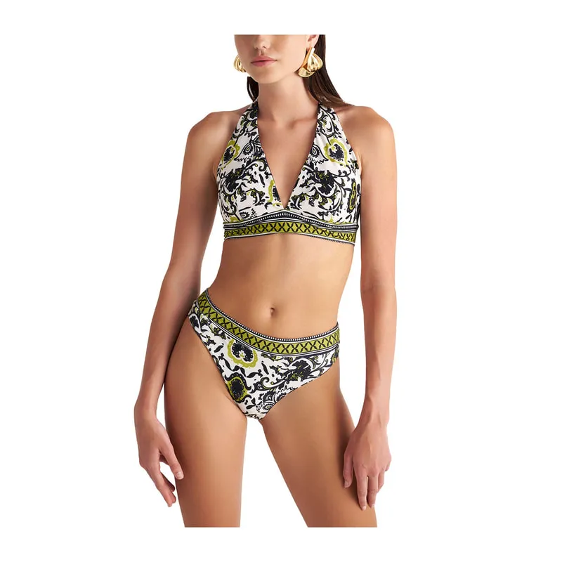 Tribal Jungle printed hipster bikini slip