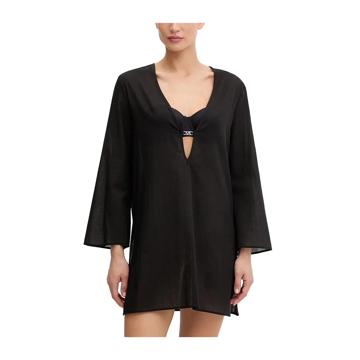 Trim beach dress