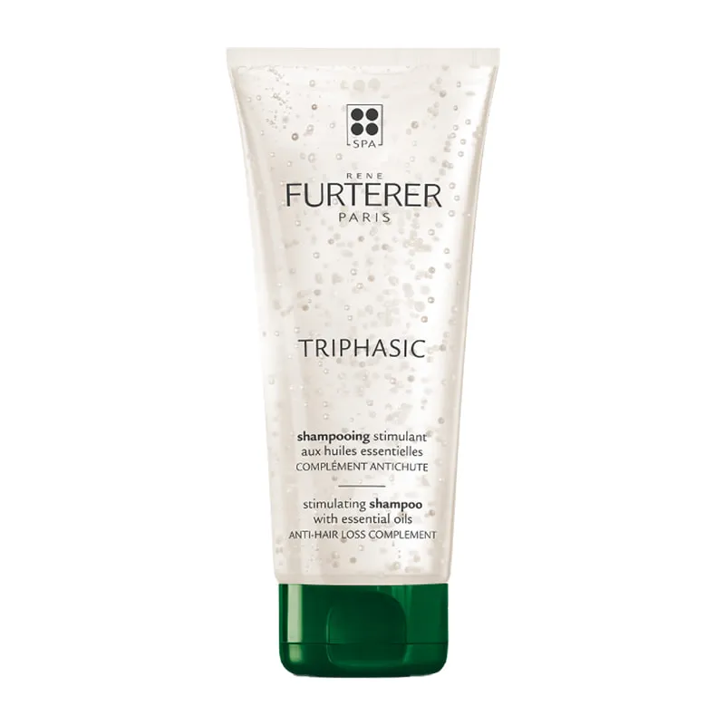 Triphasic Stimulant Shampoo Against Reactive and Progressive Hair Loss
