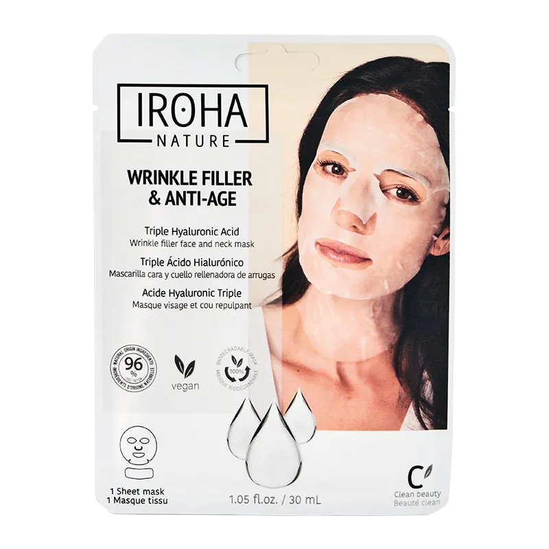 Triple Hyaluronic Acid Wrinkle Filler & Anti-Age Mask Biodegradable
