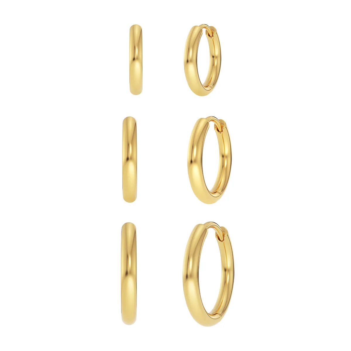 Triple Pair Women's Earrings