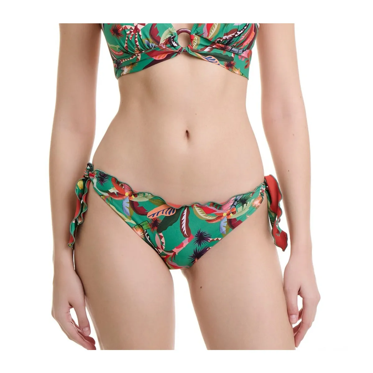 Bikini briefs tropical