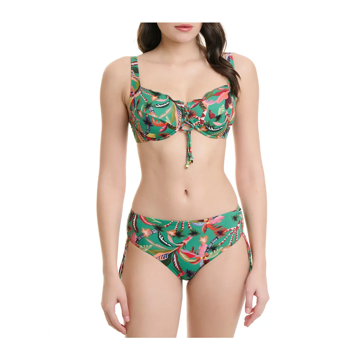 Μαγιό μπικίνι σλιπ tropical