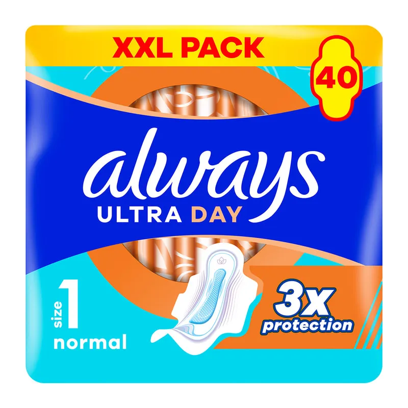 Σερβιέτες Ultra Day Normal (Μέγεθος 1) Φτερά