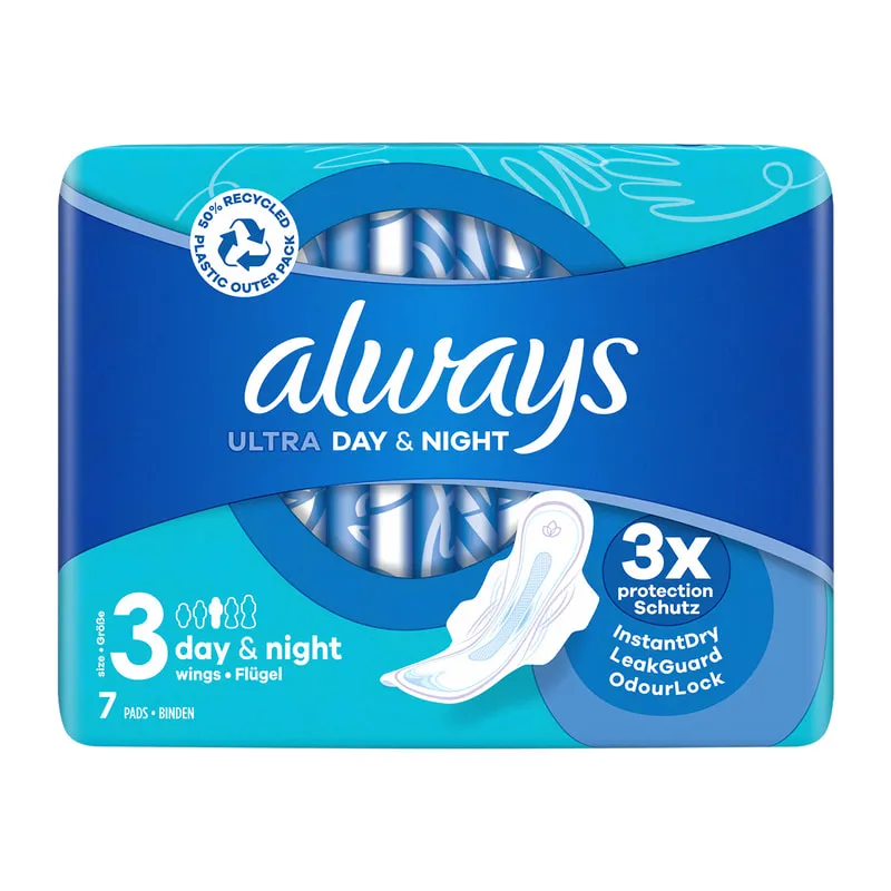 Ultra Night Sanitary Towels Wings